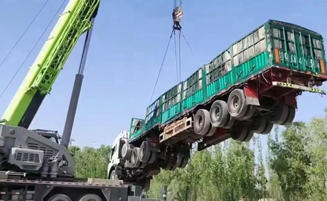 益阳道路脱困救援案例
